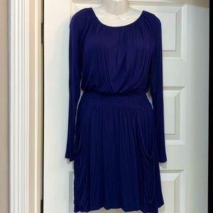 Velvet Torch Navy Blue Dress Sz M